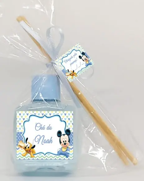 Aromatizador Chá de Bebê/maternidade Mickey Baby