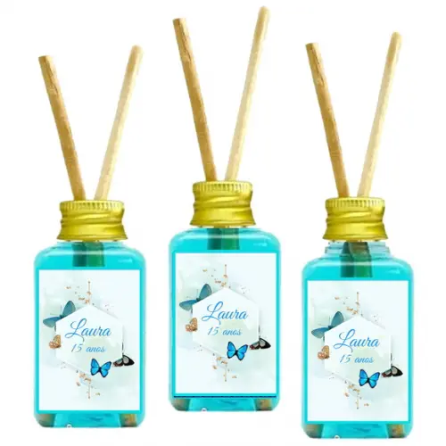 Aromatizador Aniversário de 15 Anos Borboletas