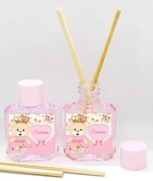 Aromatizador Chá de Bebê/maternidade Ursinha Princesa Iii