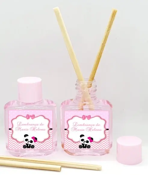 Aromatizador Chá de Bebê/maternidade Ursinha Panda