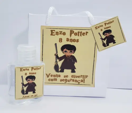 Kit Harry Potter Álcool Gel 40 ml Promoção