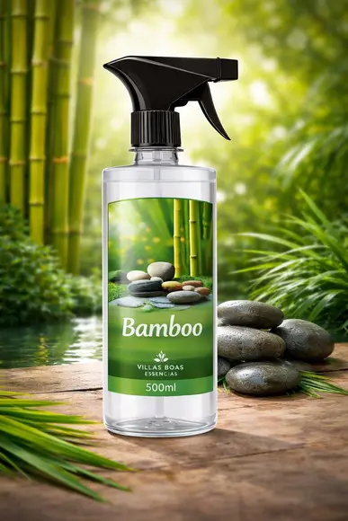 Aromatizador de Loja Famosa 500ml Bamboo