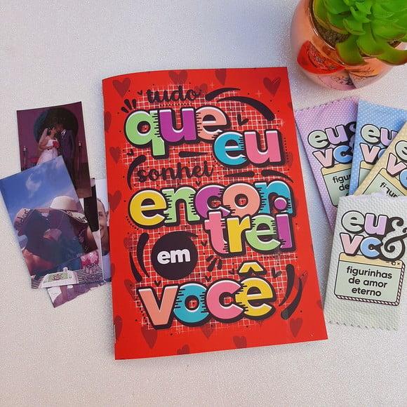 Álbum de Figurinhas Dia dos Namorados