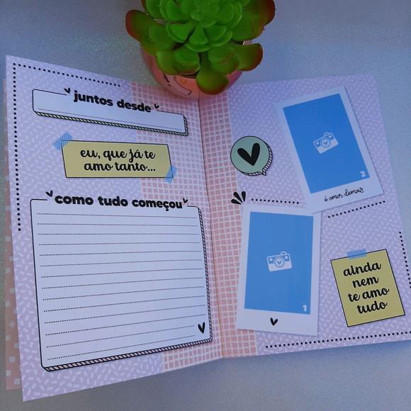 Álbum de Figurinhas Dia dos Namorados