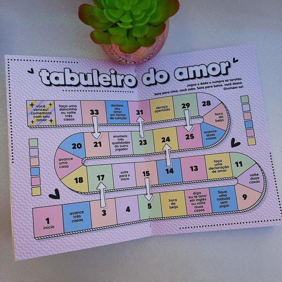 Álbum de Figurinhas Dia dos Namorados