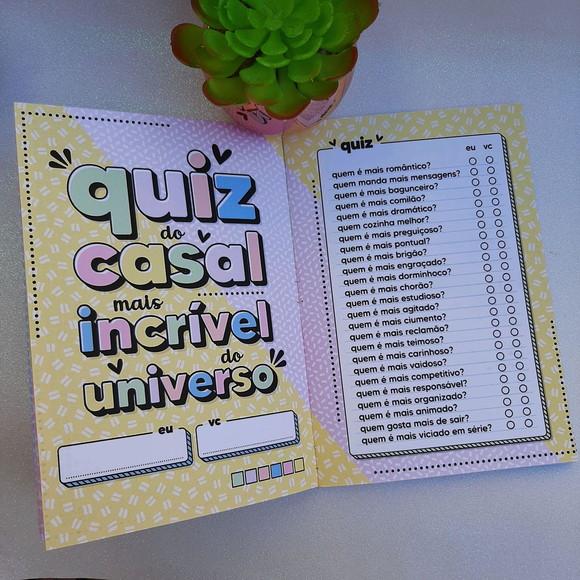 Álbum de Figurinhas Dia dos Namorados