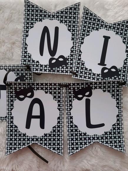 Banderiola Personalizada Mulher Gato