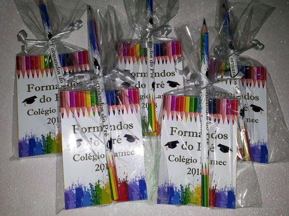 Bloquinho de Anotação + Lápis Formatura