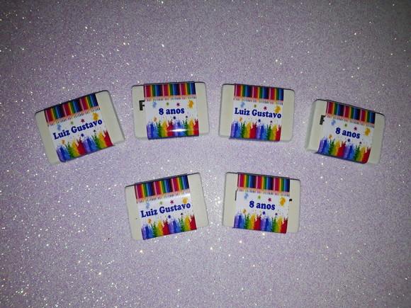 Borracha Personalizada Aquarela