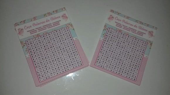 Caça Palavras para Chá de Bebê