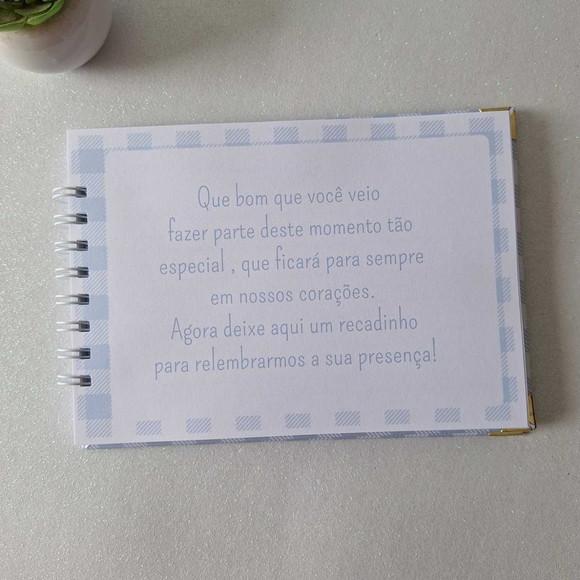 Caderno de Recados Chá de Bebê