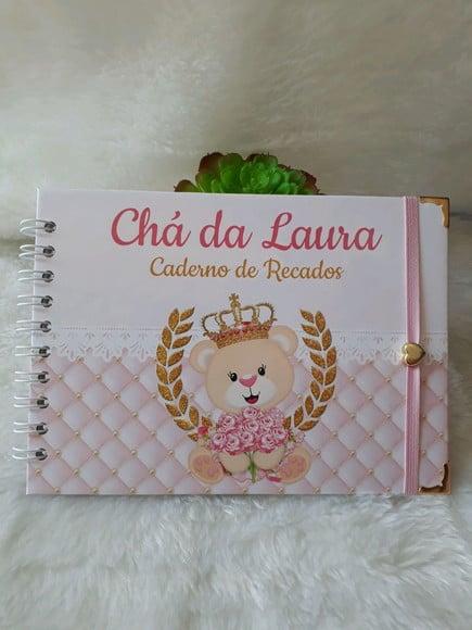 Caderno de Recados Chá de Bebê