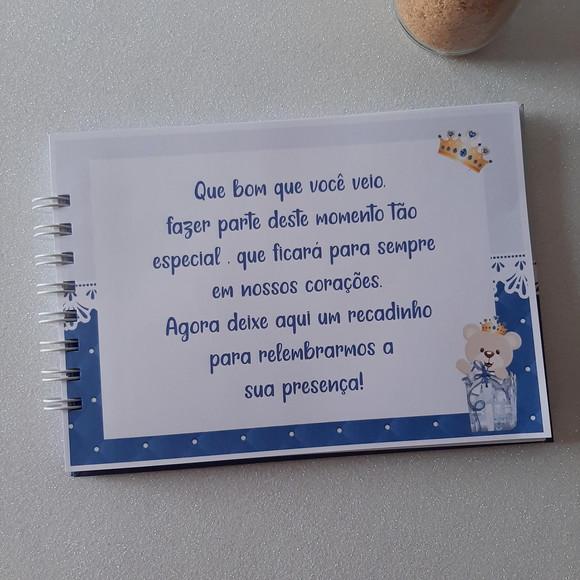Caderno de Recados Chá de Bebê