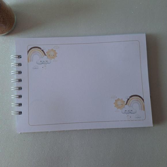 Caderno de Recados Chá de Revelação