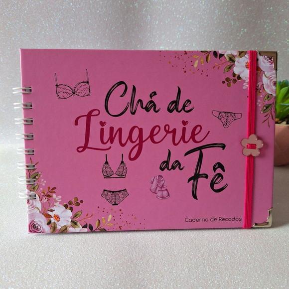 Caderno de Recados Chá de Lingerie