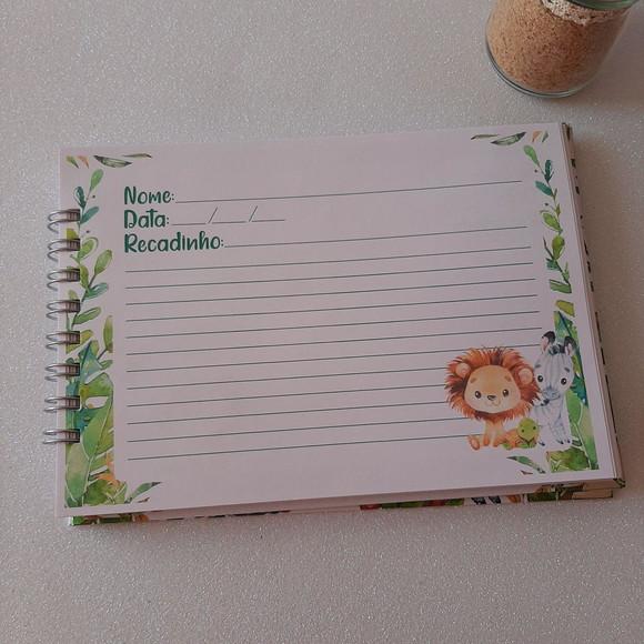 Caderno de Recados Safari