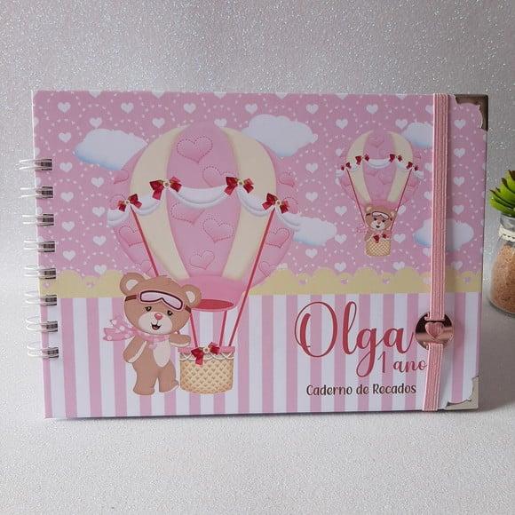 Caderno de Recados Ursinha Baloeira