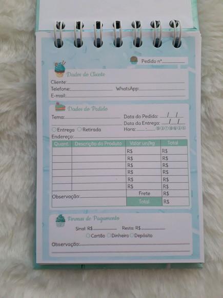 Caderno e Bloquinho de Pedido