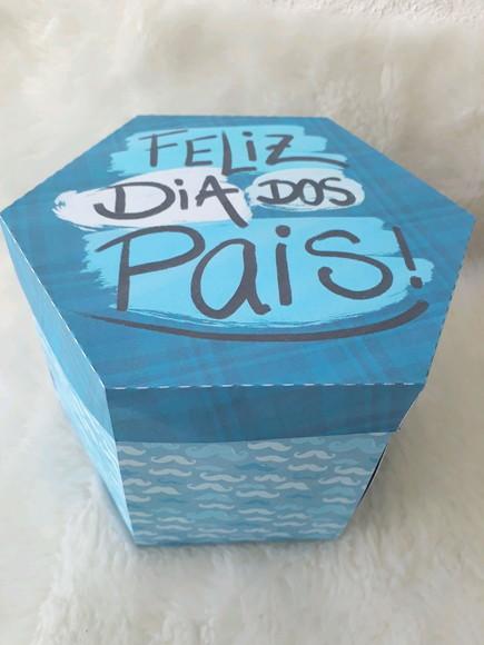 Caneca Dia dos Pais com Caixa Explosão