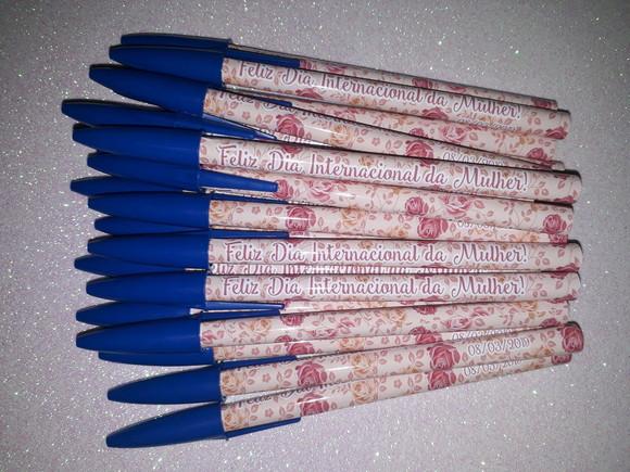 Caneta + Lápis Dia da Mulher