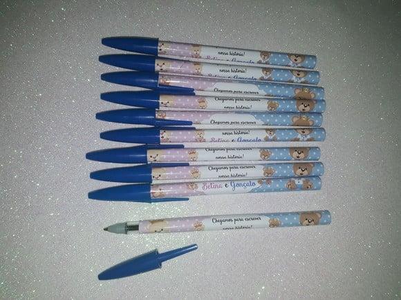 Caneta Personalizada Chá de Bebê