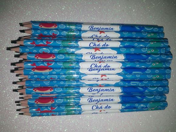 Cartela de Bingo + Lápis Personalizado
