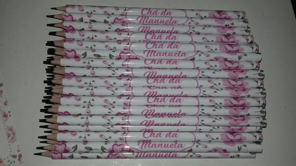 Cartela de Bingo + Lápis Personalizado
