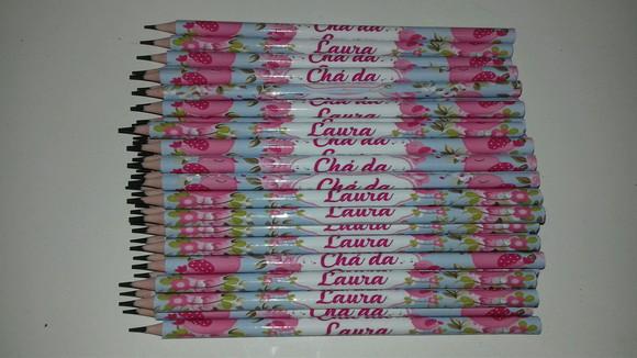 Cartela de Bingo + Lápis Personalizado