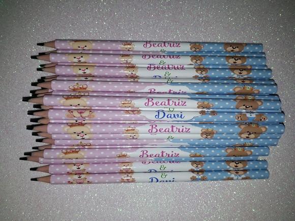 Cartela de Bingo + Lápis Personalizados
