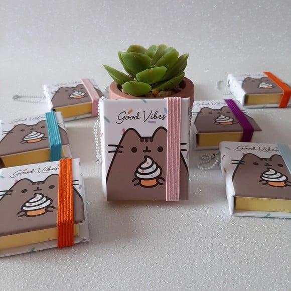 Chaveiro Post-it Pusheen