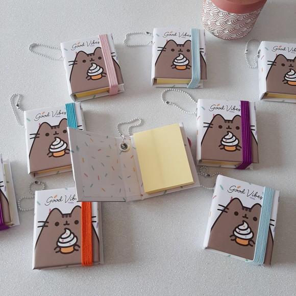 Chaveiro Post-it Pusheen