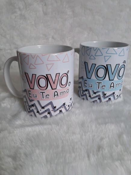 Kit 2 Caneca Dia dos Avós