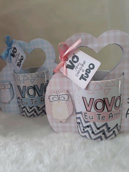 Kit 2 Caneca Dia dos Avós