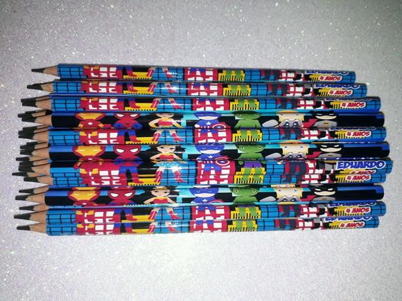 Lapis + Apontador + Borracha + Régua