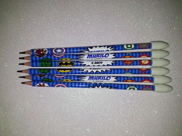 Lapis com ponteira de Borracha