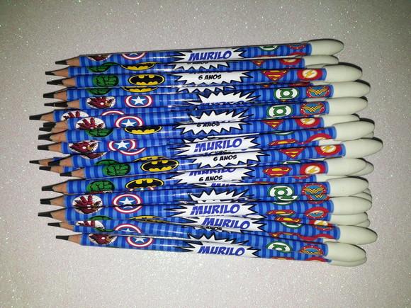 Lapis com ponteira de Borracha