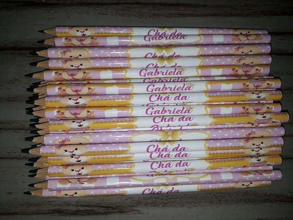 Lapis Personalizados Cha de Bebê