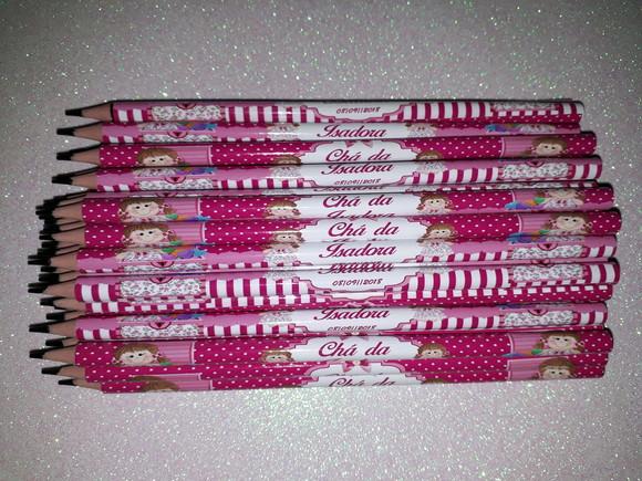 Lapis Personalizados Bonecas