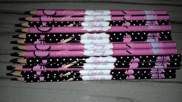 Lapis Personalizados Cha de Cozinha