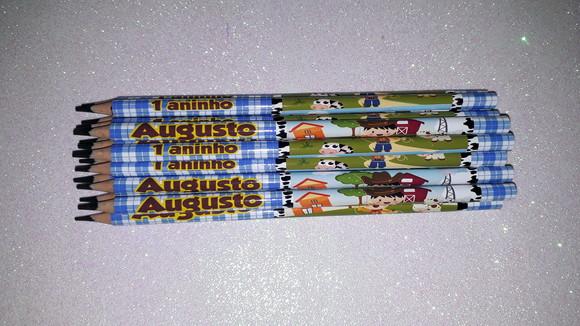 Lapis Personalizados Fazendinha