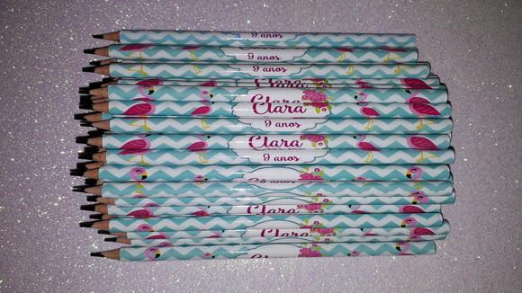 Lapis Personalizados Flamingo