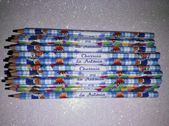 Lapis Personalizados Junino
