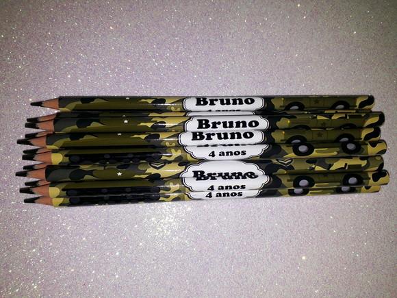 Lapis Personalizados Militar