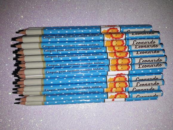 Lapis Personalizados Leãozinho