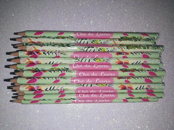 Lapis Personalizados Tropical Flamingo