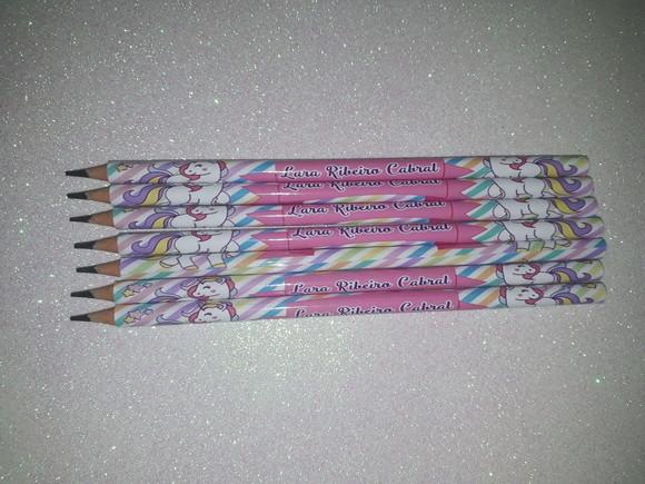 Lapis Personalizados Unicórnio