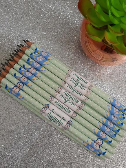 Lapis Personalizados Ursinho Aviador