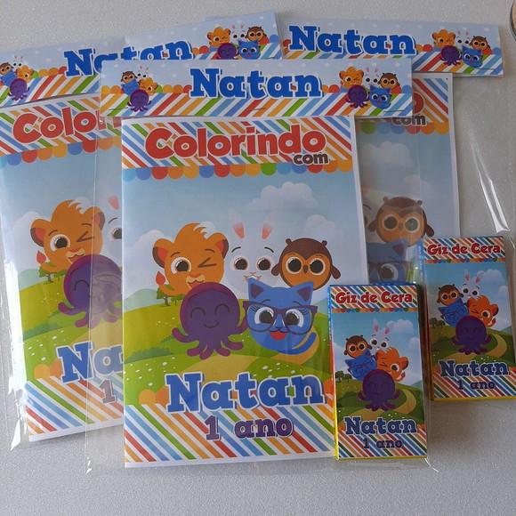 Livrinho de Colorir Bolofofos