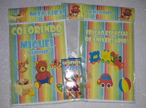 Livrinho de Colorir Brinquedos