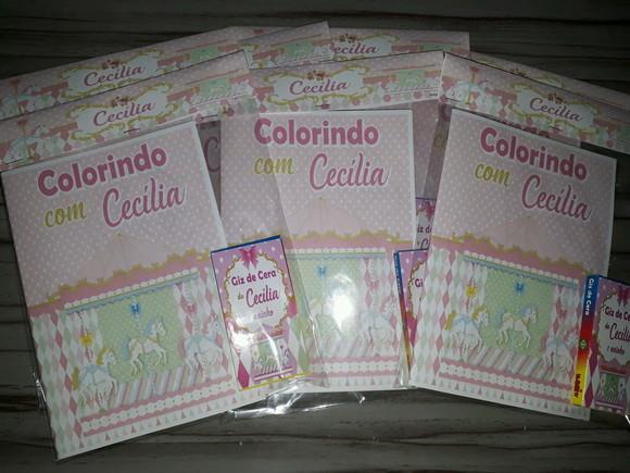 Livrinho de Colorir Carrossel Encantado